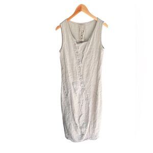 Pal Offner Linen Banana Dress S